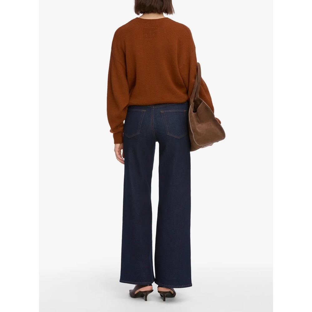 NWT FRAME Le Slim Palazzo Jeans / Multiple Sizes / Color in Rinse / MSRP $298 - Picture 6 of 8